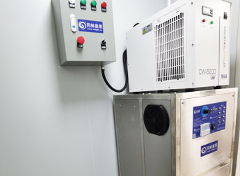 北京某制藥廠一潔凈間臭氧消毒現(xiàn)場(chǎng)