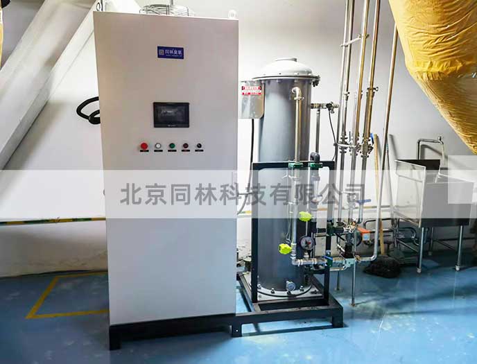 某生產(chǎn)疫苗企業(yè)臭氧發(fā)生器安裝現(xiàn)場